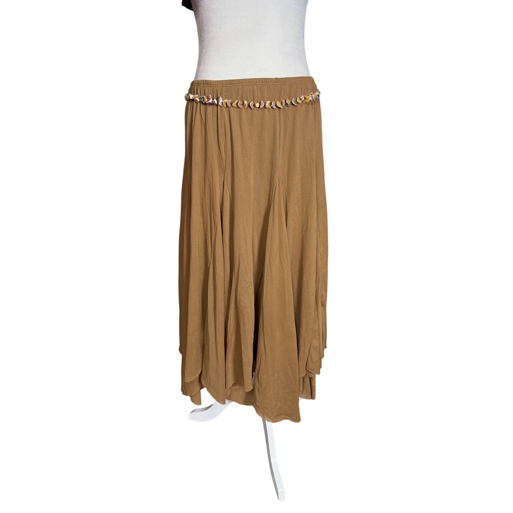 Vintage 90s Boho Fairycore Nouvida Midi Skirt – Made in USA